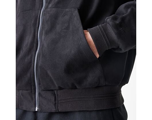 Jacke New Era - NBA Suede Hooded Jacket - LA LAkers - Black