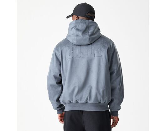 Jacke New Era - NBA Suede Hooded Jacket - Chicago Bulls - Grape