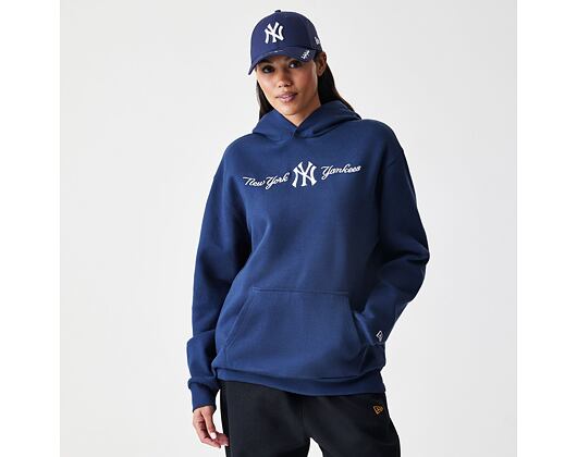 Pullover New Era - MLB Graphic Oversized Hoody - NY Yankees - Navy