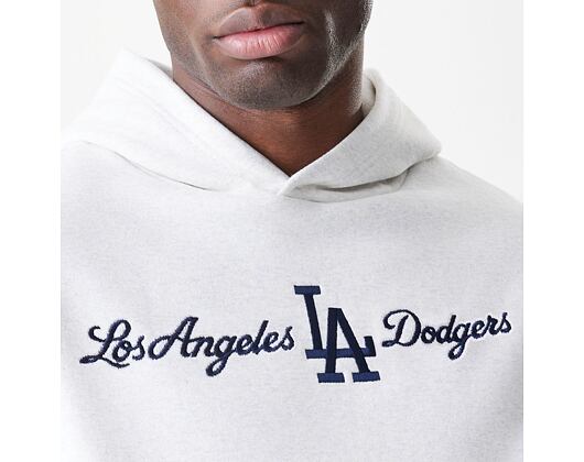 Pullover New Era - MLB Graphic Oversized Hoody - LA Dodgers - Heather Grey