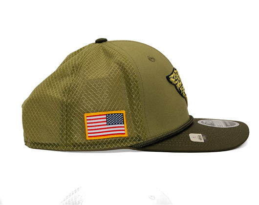 Kappe New Era - NFL25 "Salute to Service" - 9SEVENTY Stretch-Snap - Jacksonville Jaguars 