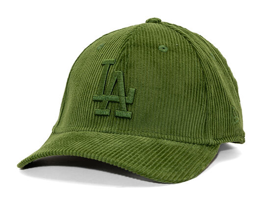 Kappe New Era - MLB Cord 9FORTY M-Crown - LA Dodgers - Rifle Green