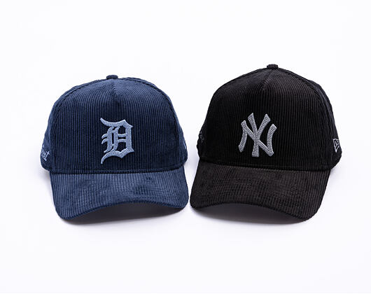 Kappe New Era - MLB Cord 9FORTY A-Frame - Detroit Tigers - Navy