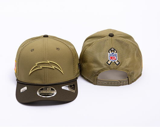 Kappe New Era - NFL25 "Salute to Service" - 9SEVENTY Stretch-Snap - Los Angeles Chargers 