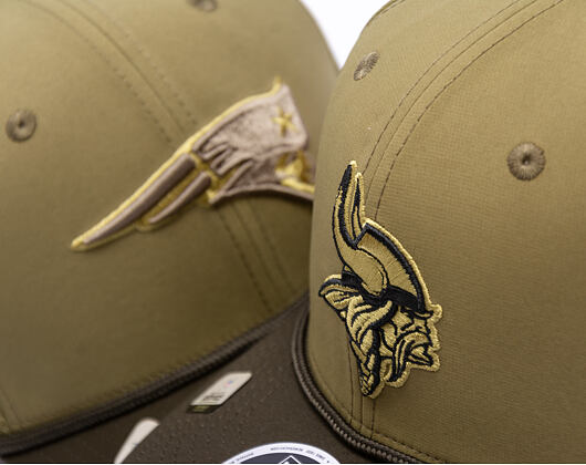 Kappe New Era - NFL25 "Salute to Service" - 9SEVENTY Stretch-Snap - Minnesota Vikings 