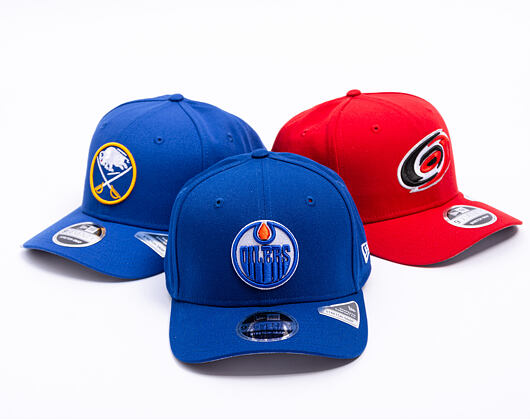 Kappe New Era - NHL 9SEVENTY Stretch-Snap - Edmonton Oilers - Team Color