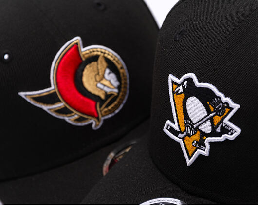 Kappe New Era - NHL 9SEVENTY Stretch-Snap - Pittsburgh Penguins - Team Color