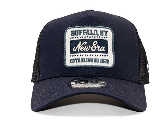 Kappe New Era - Branded Patch Trucker 9FORTY Trucker - Navy