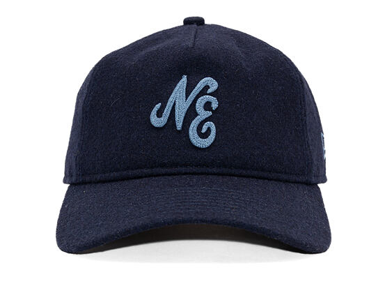 Kappe New Era - Branded Melton Wool 9TWENTY - Navy