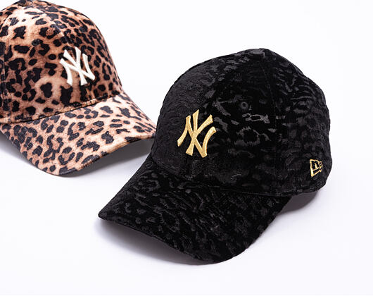 Damen Kappe New Era - MLB Leo Velour 9FORTY - NY Yankees - Black