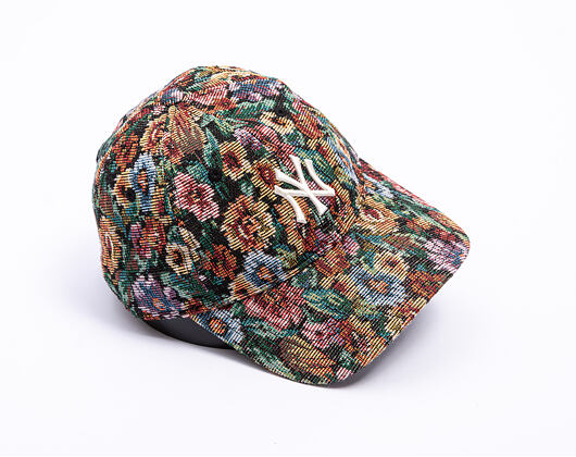 Damen Kappe New Era - MLB Womens Floral 9TWENTY - NY Yankees - Black / Cream