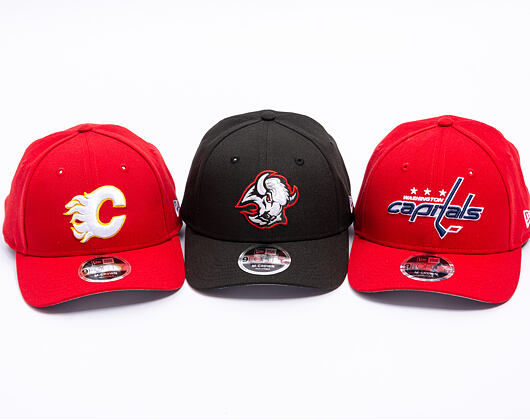 Kappe New Era - NHL 9SEVENTY Stretch-Snap - Calgary Flames - Team Color
