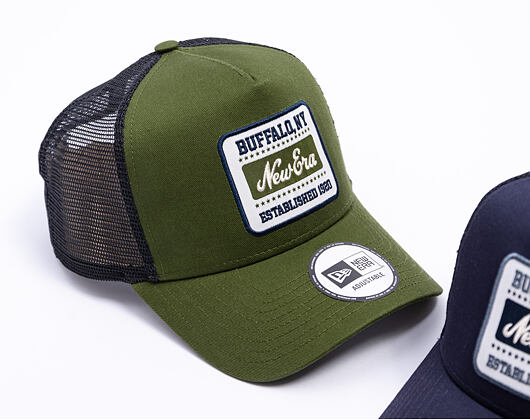 Kappe New Era - Branded Patch Trucker 9FORTY Trucker - Rifle Green