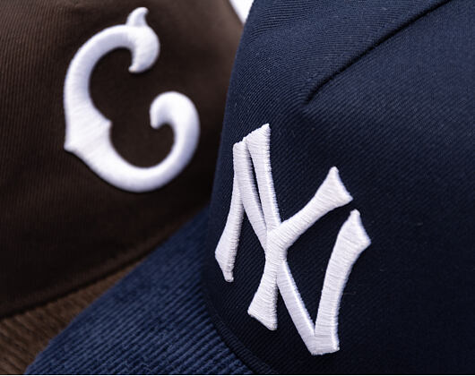Kappe New Era - MLB Cooperstown Cord 19TWENTY - NY Yankees - Navy