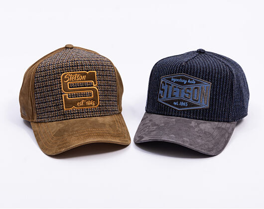 Kappe Stetson - Trucker Cap Goat Suede Wool