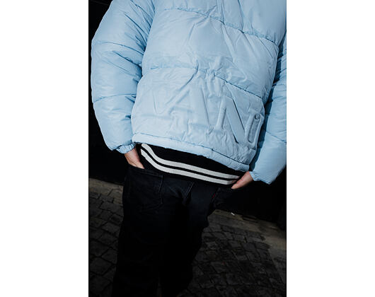 Daunenjacke Karl Kani - Small Signature Embossed Logo Puffer Jacket - Blue
