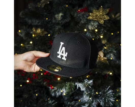 Kappe New Era - MLB Basic 59FIFTY - LA Dodgers - Black / White