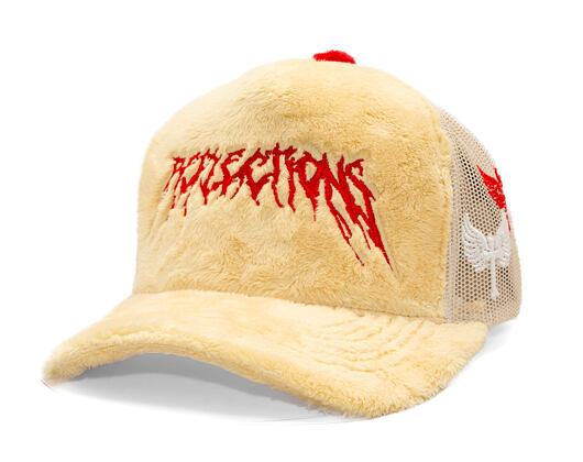 Kappe Reflection Luxury Fuzzy Trucker Crispy Color