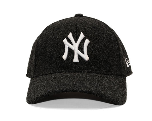 Kappe New Era - MLB Melton Wool 9FORTY - NY Yankees - Black / White