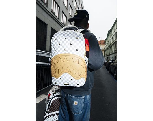 Rucksack Sprayground Cream Henny Quilt Puff Backpack
