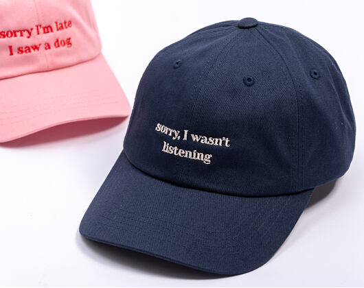 Kappe 8by8 - Dadcap - "Sorry, I wasn't listening" - Navy/White