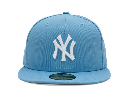 Kappe New Era - MLB Seasonal 59FIFTY - NY Yankees - Sky Blue / Pink UV