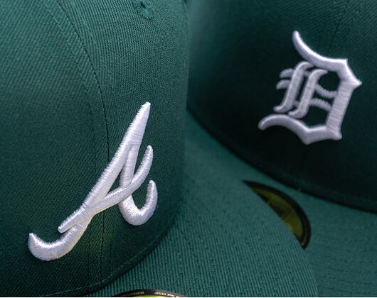 Kappe New Era - MLB Seasonal 59FIFTY - Atlanta Braves - Dark Green