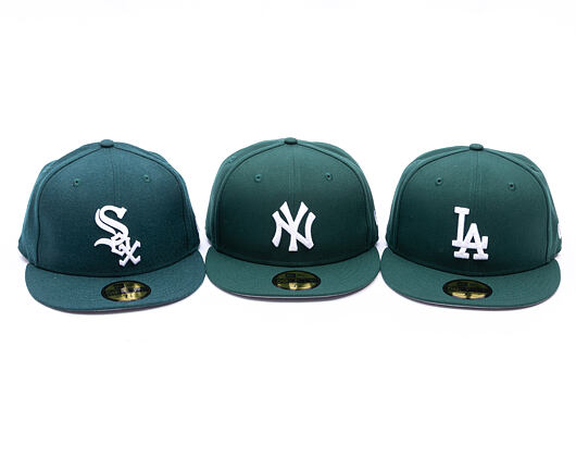 Kappe New Era - MLB Seasonal 59FIFTY - NY Yankees - Dark Green