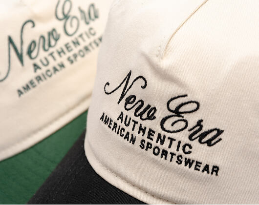 Damen Kappe New Era - Branded Script 9TWENTY A-Frame - Cream