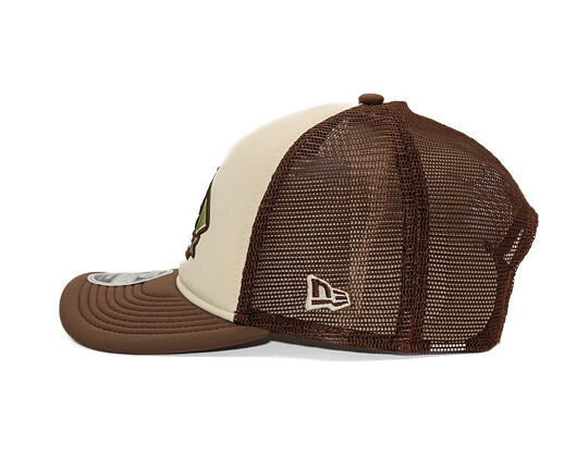 Kappe New Era - Branded Graphic 9FORTY M-CROWN Trucker - Cream