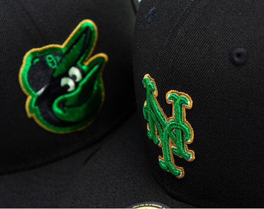 Kappe New Era - MLB 2026 St. Patrick Day 59FIFTY - Baltimore Orioles - Black