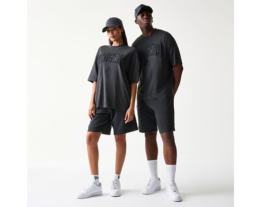 T-Shirt New Era - MLB Washed Boxy Tee - LA Dodgers - Dark Grey