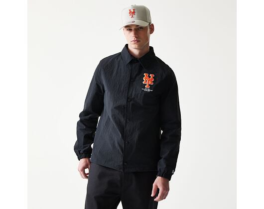 Jacke New Era - MLB Coaches Jacket - NY Mets - Black