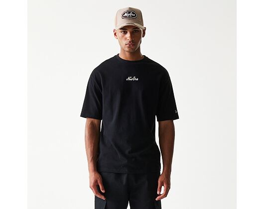 T-Shirt New Era - Script Oversized Tee - Black