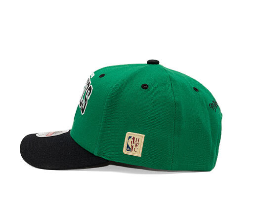 Kappe Mitchell & Ness - NBA Team Arch Snapback - Boston Celtics - Green / Black