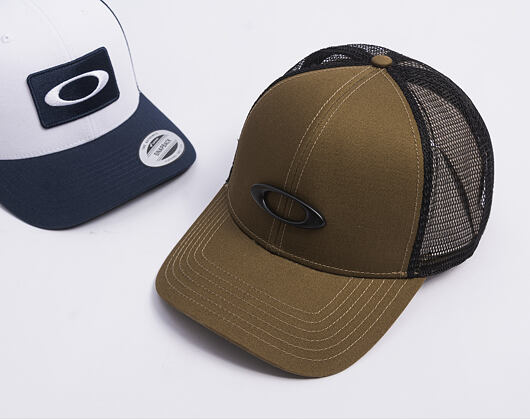 Kappe Oakley - Trucker Ellipse Hat - Army Green