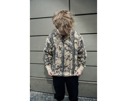 Langarmshirt Karl Kani - Signature Wood Camo Waffle Longsleeve