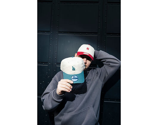Kappe New Era - MLB Mini Logo 9TWENTY - LA Dodgers - Cream