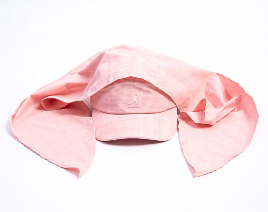 Kappe Kangol - TRENDS PACK - Seersucker Drape 5-Panel - Pink
