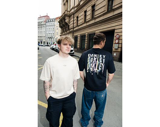 Oakley T-shirt - Stacked Metal Tee - Blackout