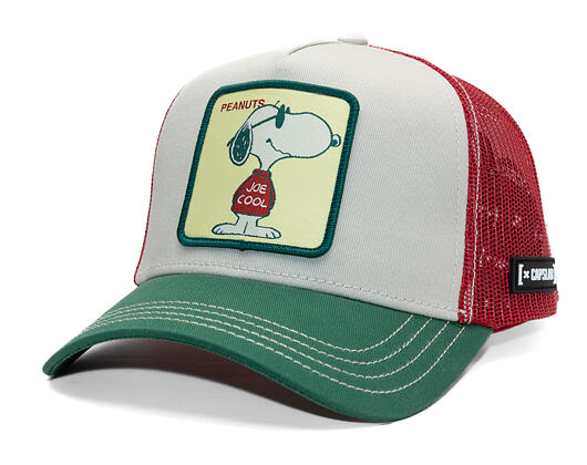 Kappe Capslab - Trucker Peanuts - Cool Joe - White / Red /Green