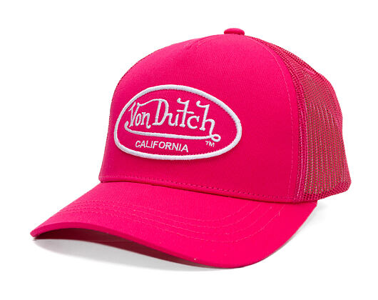 Kappe Von Dutch - Trucker - Cali Patch Electric Pink