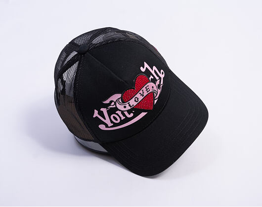 Kappe Von Dutch - Trucker - Stoned Love Logo Black/Pink