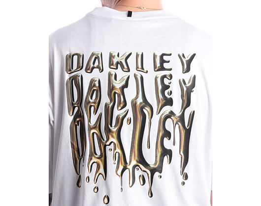 T-Shirt Oakley - Stacked Metal Tee - White