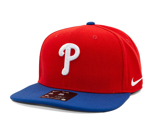Kappe Nike - Dri-Fit Pro - Philadelphia Phillies - Sport Red 62Q/Rush Blue 4EW
