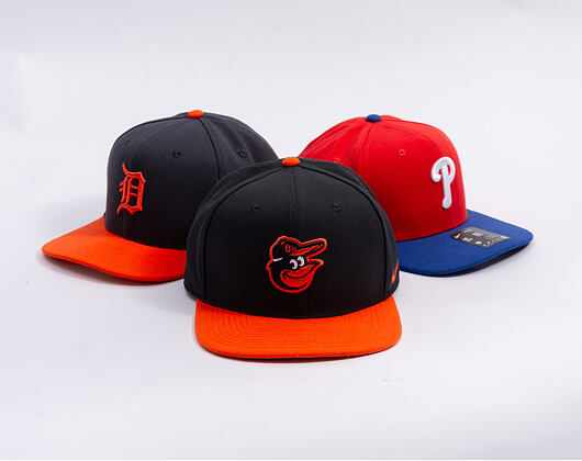 Kappe Nike - Dri-Fit Pro - Baltimore Orioles - Black 00A/Team Orange 89L