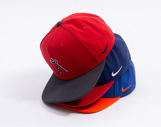 Kappe Nike - Dri-Fit Pro - Los Angeles Angels - Gym Red 6DL/Pitch Blue 4FA