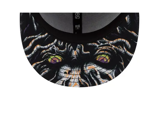 Kappe New Era - All Over Vines 59FIFTY - Stranger Things - Black