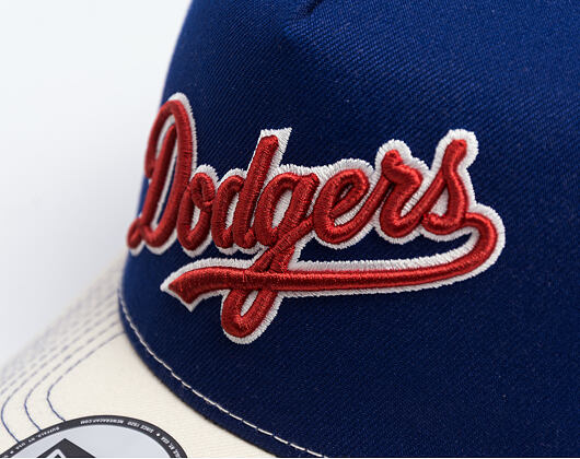 Kappe New Era - MLB City Icon 9FORTY A-Frame - LA Dodgers - Royal / Cream