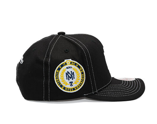 Kappe Mitchell & Ness  - Branded Baseline -Pro Crown Snapback - Black